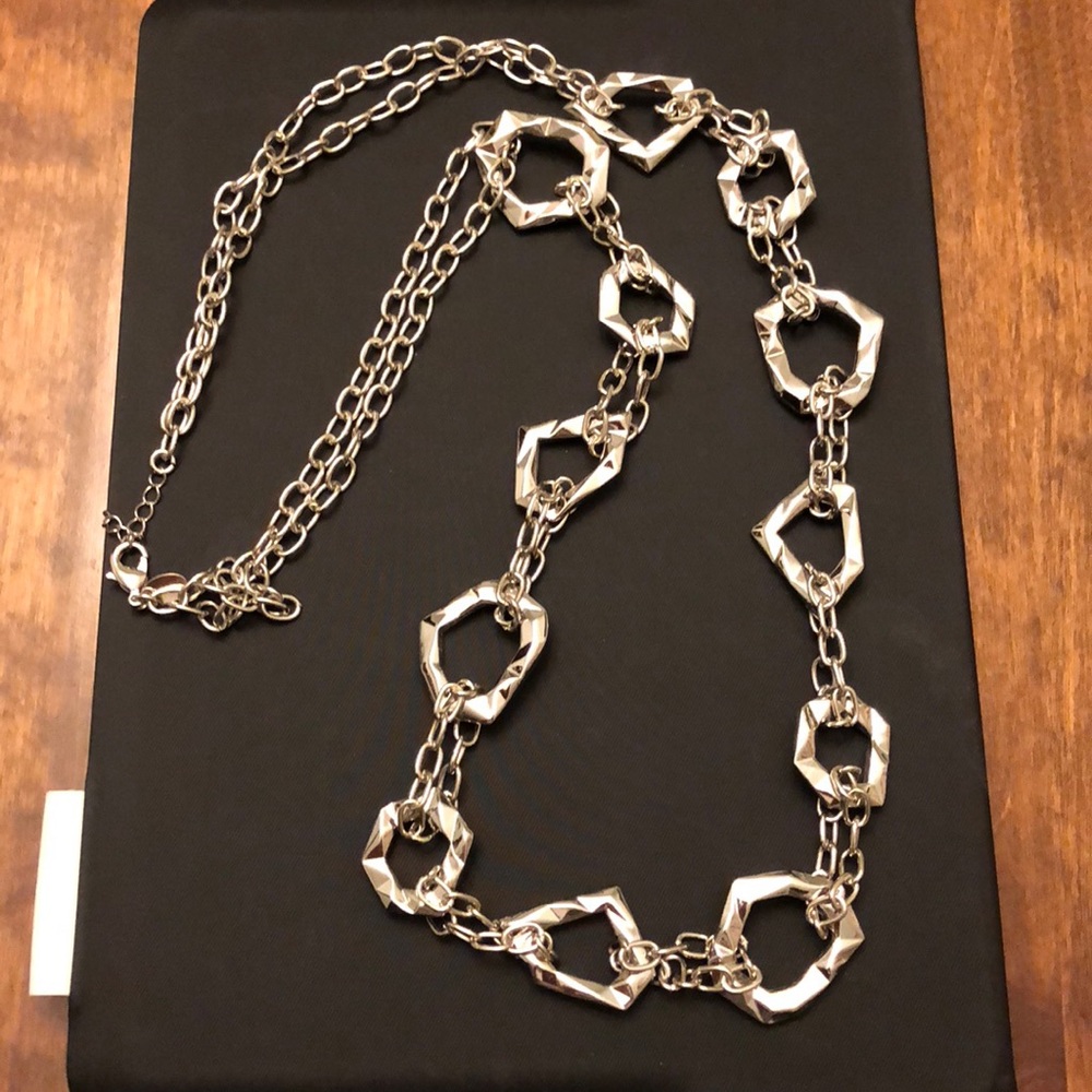 Lia Sophia silver necklace